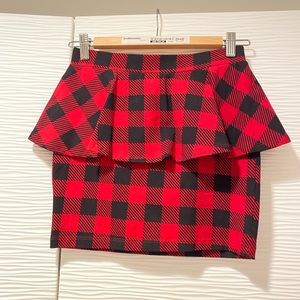 Forever 21 Plaid mini skirt.